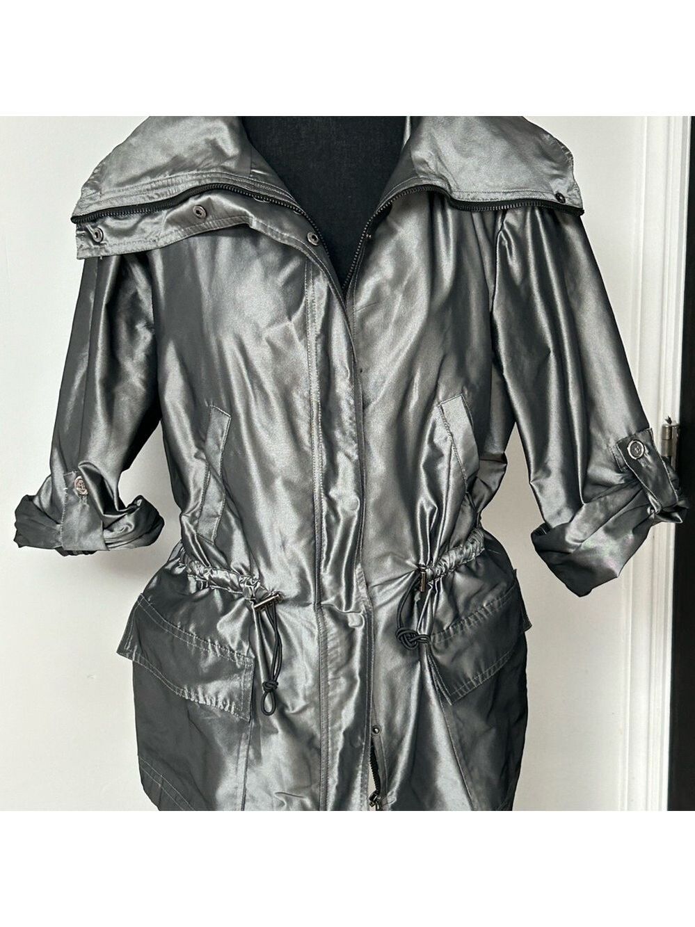 Women's Silver- Gray Jacket from Kenneth Cole
